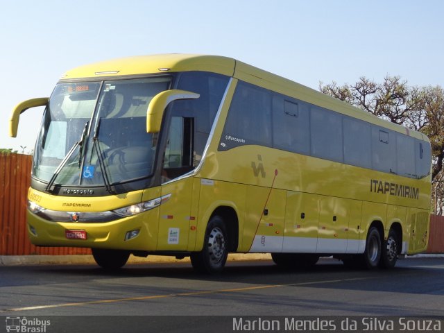 Viação Itapemirim 60523 na cidade de Brasília, Distrito Federal, Brasil, por Marlon Mendes da Silva Souza. Número da foto: #3132424.
