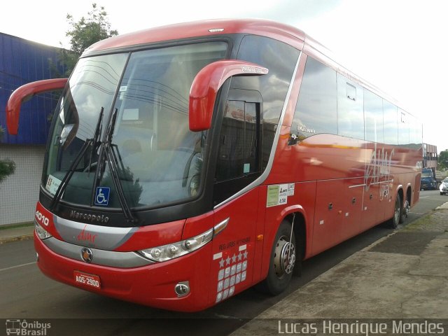 DMR Viagens 4010 na cidade de Guarapuava, Paraná, Brasil, por Lucas Henrique Mendes. Número da foto: #3132796.