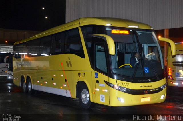 Viação Itapemirim 60777 na cidade de Rio de Janeiro, Rio de Janeiro, Brasil, por Ricardo Silva Monteiro. Número da foto: #3134411.