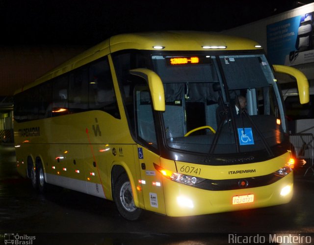 Viação Itapemirim 60741 na cidade de Rio de Janeiro, Rio de Janeiro, Brasil, por Ricardo Silva Monteiro. Número da foto: #3134427.