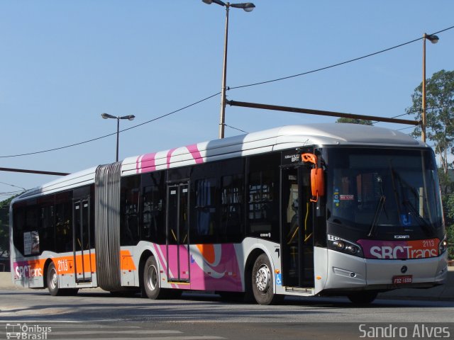 SBC Trans 2113 na cidade de São Bernardo do Campo, São Paulo, Brasil, por Sandro Alves. Número da foto: #3135951.