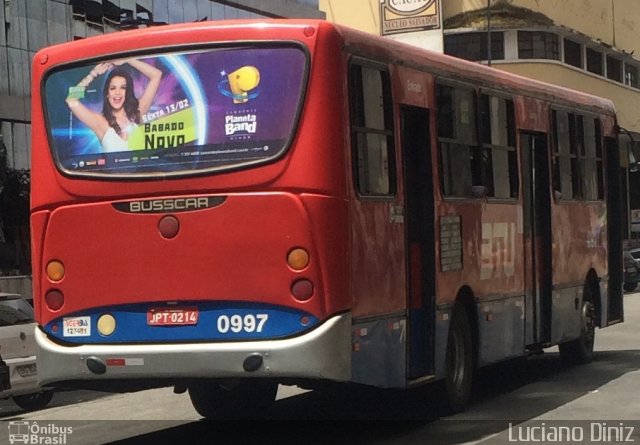 BTU - Bahia Transportes Urbanos 0997 na cidade de Salvador, Bahia, Brasil, por Luciano Diniz. Número da foto: #3136154.