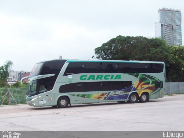 Viação Garcia 7237 na cidade de Curitiba, Paraná, Brasil, por Diego Lopes. Número da foto: #3135048.