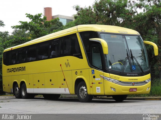 Viação Itapemirim 60809 na cidade de São Paulo, São Paulo, Brasil, por Altair Júnior. Número da foto: #3136014.