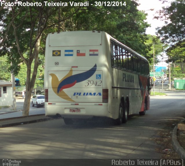 Pluma Conforto e Turismo 3942 na cidade de São Paulo, São Paulo, Brasil, por Roberto Teixeira. Número da foto: #3137056.