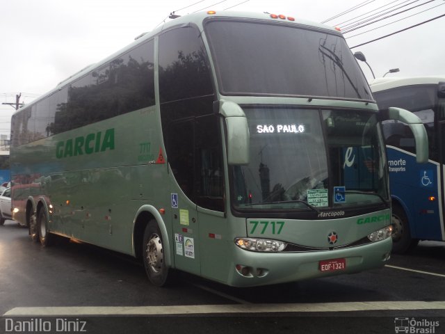 Viação Garcia 7717 na cidade de São Paulo, São Paulo, Brasil, por Douglas Jesus. Número da foto: #3136978.