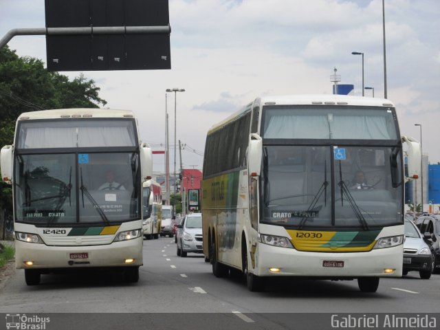 Empresa Gontijo de Transportes 12030 na cidade de São Paulo, São Paulo, Brasil, por Gabriel Almeida. ID da foto: 3136221.