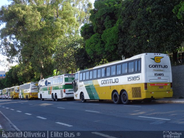 Empresa Gontijo de Transportes 15185 na cidade de Belo Horizonte, Minas Gerais, Brasil, por Gabriel Oliveira. ID da foto: 3136811.