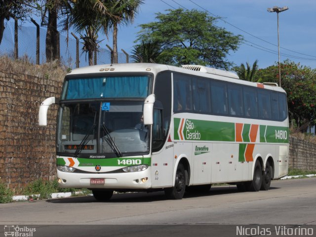 Cia. São Geraldo de Viação 14810 na cidade de Natal, Rio Grande do Norte, Brasil, por Nícolas Vitorino Lopes. Número da foto: #3138851.