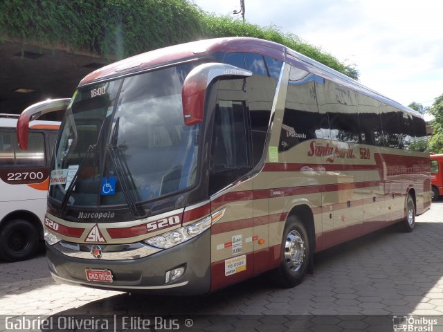 Santa Maria Fretamento e Turismo > Transportes Santa Maria(SP) 520 na cidade de Belo Horizonte, Minas Gerais, Brasil, por Gabriel Oliveira. Número da foto: #3139047.