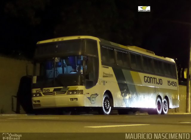 Empresa Gontijo de Transportes 15450 na cidade de Belo Horizonte, Minas Gerais, Brasil, por Maurício Nascimento. ID da foto: 3138086.