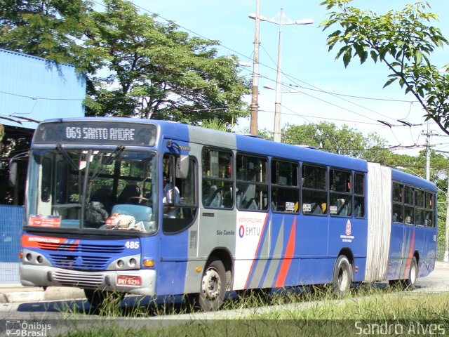 Viação São Camilo 485 na cidade de Santo André, São Paulo, Brasil, por Sandro Alves. Número da foto: #3137401.