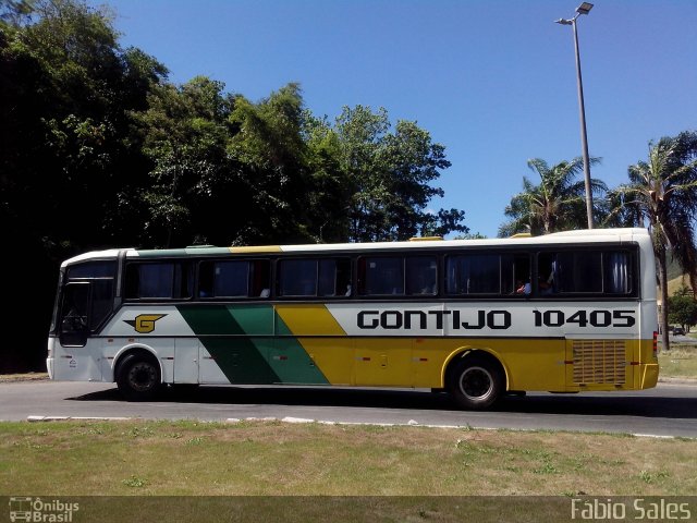 Empresa Gontijo de Transportes 10405 na cidade de Viana, Espírito Santo, Brasil, por Fábio Sales. ID da foto: 3139424.