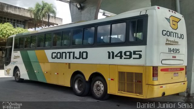 Empresa Gontijo de Transportes 11495 na cidade de Belo Horizonte, Minas Gerais, Brasil, por Daniel Junior Sena. Número da foto: #3137633.