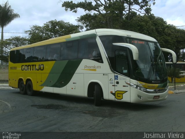 Empresa Gontijo de Transportes 19080 na cidade de Curvelo, Minas Gerais, Brasil, por Josimar Vieira. Número da foto: #3138595.