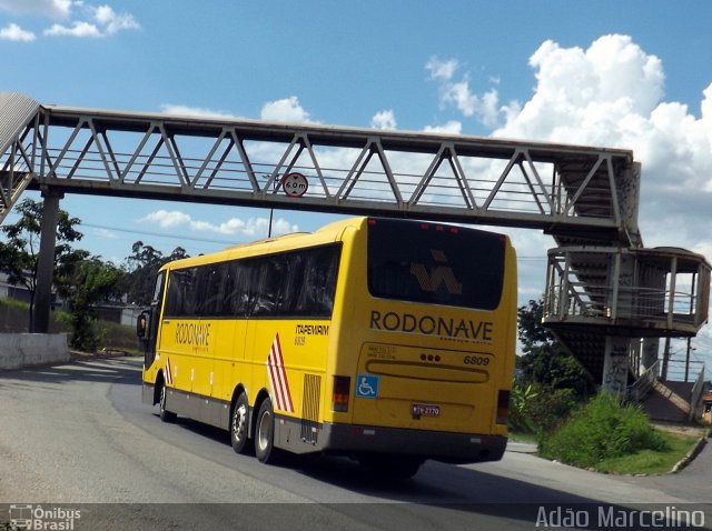 Viação Itapemirim 6809 na cidade de Belo Horizonte, Minas Gerais, Brasil, por Adão Raimundo Marcelino. Número da foto: #3139083.