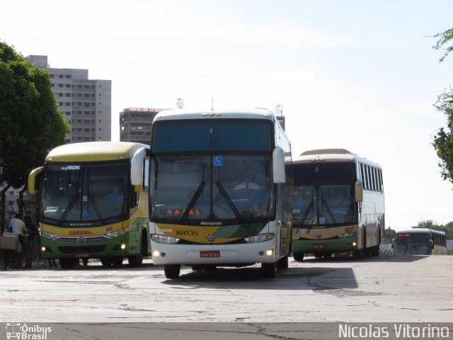 Empresa Gontijo de Transportes 16035 na cidade de Natal, Rio Grande do Norte, Brasil, por Nícolas Vitorino Lopes. Número da foto: #3138866.