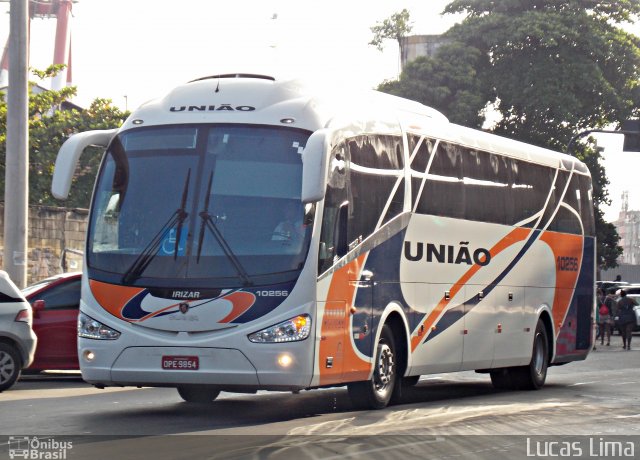 Expresso União 10256 na cidade de Rio de Janeiro, Rio de Janeiro, Brasil, por Lucas Lima. Número da foto: #3139003.