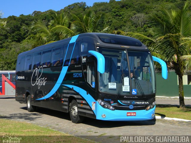 Empresa de Ônibus Nossa Senhora da Penha 52019 na cidade de Guaratuba, Paraná, Brasil, por Paulobuss  Guaratuba. ID da foto: 3137626.