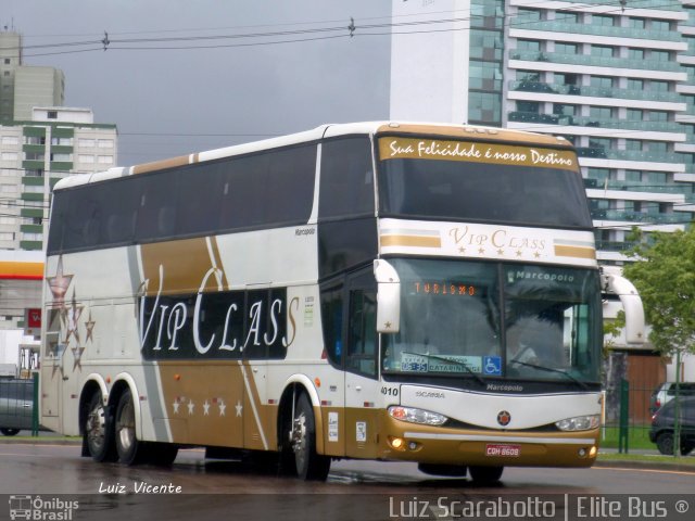 Vip Class Tur 4010 na cidade de Curitiba, Paraná, Brasil, por Luiz Scarabotto . ID da foto: 3140935.