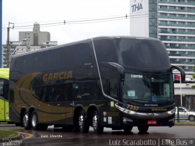 Viação Garcia 7337 na cidade de Curitiba, Paraná, Brasil, por Luiz Scarabotto . Número da foto: #3140939.
