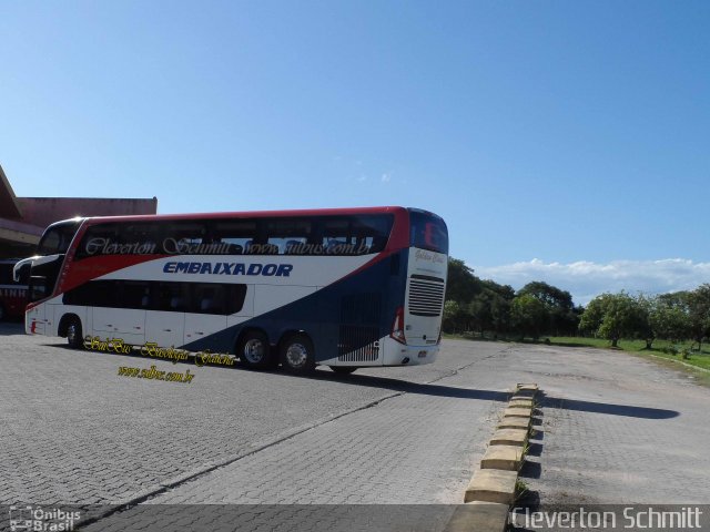 Expresso Embaixador 501 na cidade de Pelotas, Rio Grande do Sul, Brasil, por Cleverton Schmitt. Número da foto: #3141528.