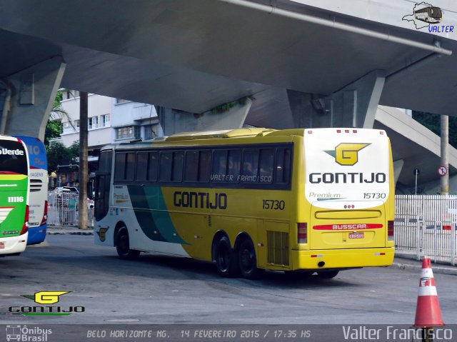 Empresa Gontijo de Transportes 15730 na cidade de Belo Horizonte, Minas Gerais, Brasil, por Valter Francisco. Número da foto: #3139672.
