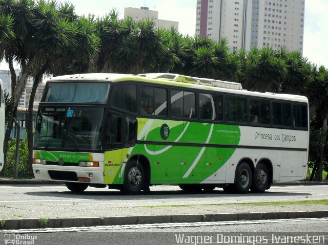 Expresso Princesa dos Campos 4631 na cidade de Curitiba, Paraná, Brasil, por Wagner Domingos Ivanesken. ID da foto: 3140509.