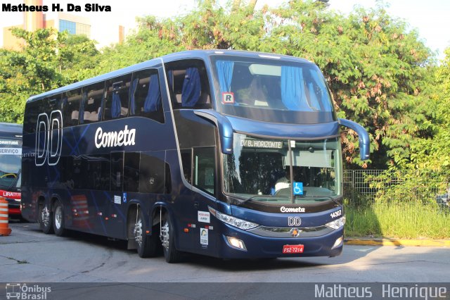 Viação Cometa 14307 na cidade de São Paulo, São Paulo, Brasil, por Matheus Henrique. Número da foto: #3139989.
