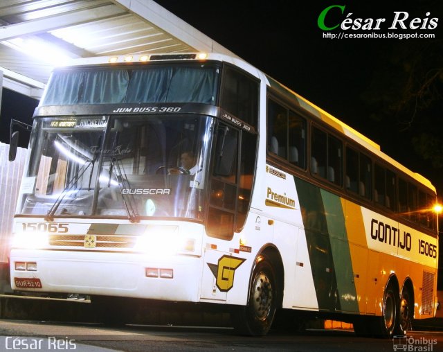 Empresa Gontijo de Transportes 15065 na cidade de Belo Horizonte, Minas Gerais, Brasil, por César Ônibus. ID da foto: 3140325.