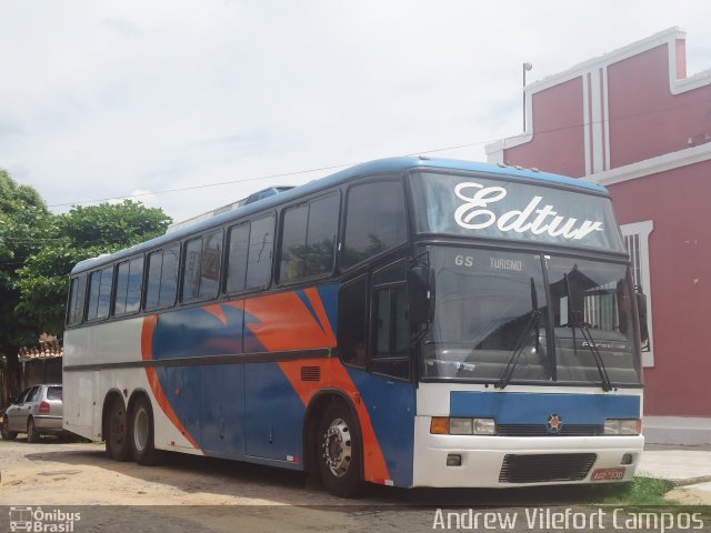 Edtur Turismo 7930 na cidade de Pirapora, Minas Gerais, Brasil, por Andrew Campos. ID da foto: 3140769.