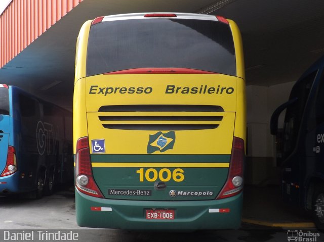 Expresso Brasileiro 1006 na cidade de Guaratinguetá, São Paulo, Brasil, por Daniel Nascimento  Trindade. ID da foto: 3140615.