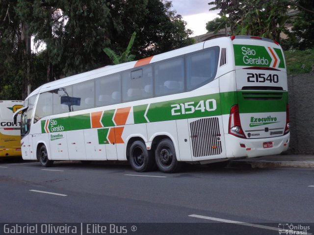 Cia. São Geraldo de Viação 21540 na cidade de Belo Horizonte, Minas Gerais, Brasil, por Gabriel Oliveira. Número da foto: #3144069.