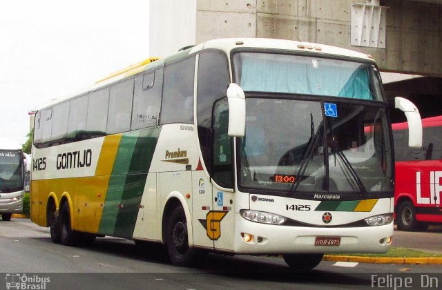 Empresa Gontijo de Transportes 14125 na cidade de Campinas, São Paulo, Brasil, por Felipe  Dn. Número da foto: #3144368.
