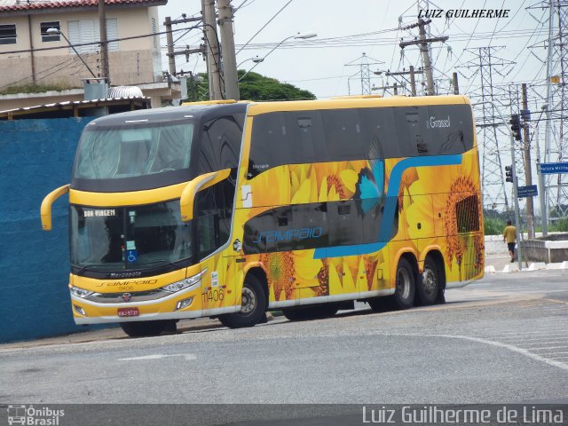 Viação Sampaio 11406 na cidade de São José dos Campos, São Paulo, Brasil, por Luiz Guilherme de Lima. Número da foto: #3142464.
