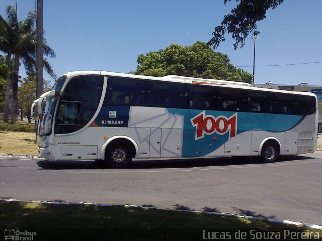 Auto Viação 1001 RJ 108.849 na cidade de Campos dos Goytacazes, Rio de Janeiro, Brasil, por Lucas de Souza Pereira. Número da foto: #3142443.