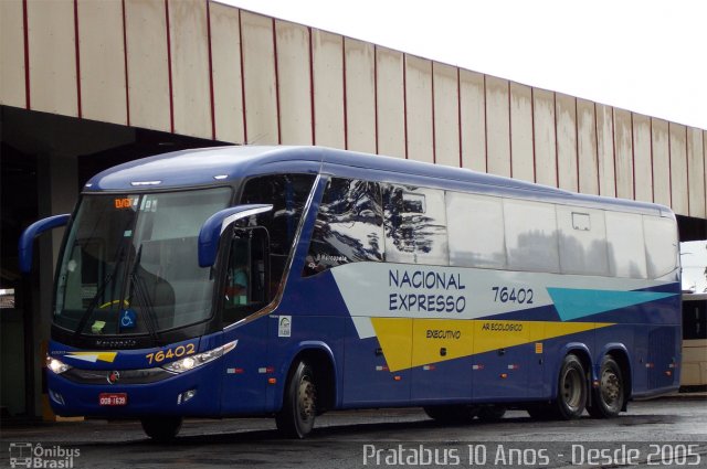 Nacional Expresso 76402 na cidade de Ourinhos, São Paulo, Brasil, por Cristiano Soares da Silva. Número da foto: #3143738.
