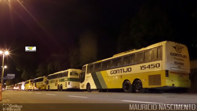 Empresa Gontijo de Transportes 15450 na cidade de Belo Horizonte, Minas Gerais, Brasil, por Maurício Nascimento. ID da foto: 3144251.