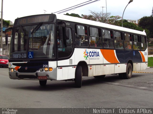 Viação Raposo Tavares Cotia 2126 na cidade de Cotia, São Paulo, Brasil, por Nerilton F.  ônibus. Número da foto: #3142855.