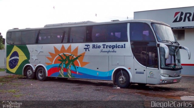 Rio Tropical Turismo 1100 na cidade de Lucélia, São Paulo, Brasil, por Diego Carlos Oliveira. Número da foto: #3142525.
