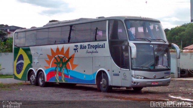 Rio Tropical Turismo 1100 na cidade de Lucélia, São Paulo, Brasil, por Diego Carlos Oliveira. Número da foto: #3142526.