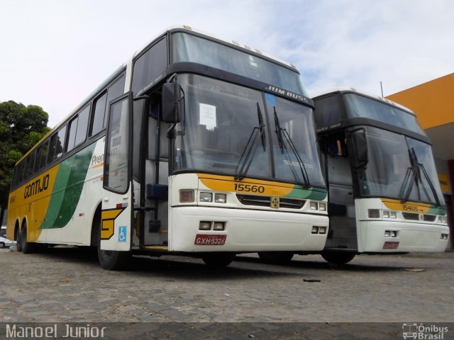 Empresa Gontijo de Transportes 15560 na cidade de Jequié, Bahia, Brasil, por Manoel Junior. ID da foto: 3143468.