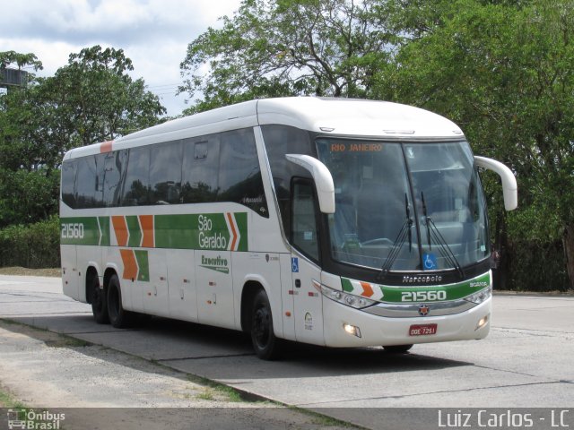 Cia. São Geraldo de Viação 21560 na cidade de Recife, Pernambuco, Brasil, por Luiz Carlos de Santana. Número da foto: #3146531.