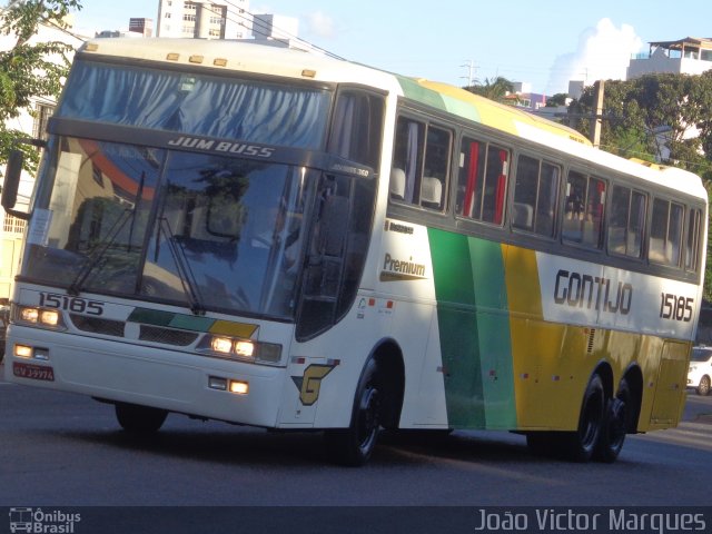 Empresa Gontijo de Transportes 15185 na cidade de Belo Horizonte, Minas Gerais, Brasil, por João Victor Marques. ID da foto: 3146886.