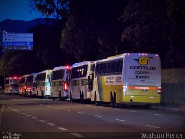 Empresa Gontijo de Transportes 15895 na cidade de Belo Horizonte, Minas Gerais, Brasil, por Wadson Rener. ID da foto: 3147170.