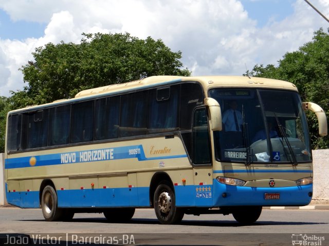 Viação Novo Horizonte 900511 na cidade de Barreiras, Bahia, Brasil, por João Victor. Número da foto: #3145969.