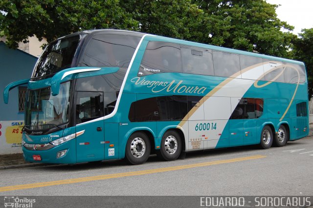 Viagens Moura 6000 14 na cidade de Sorocaba, São Paulo, Brasil, por EDUARDO - SOROCABUS. Número da foto: #3146514.