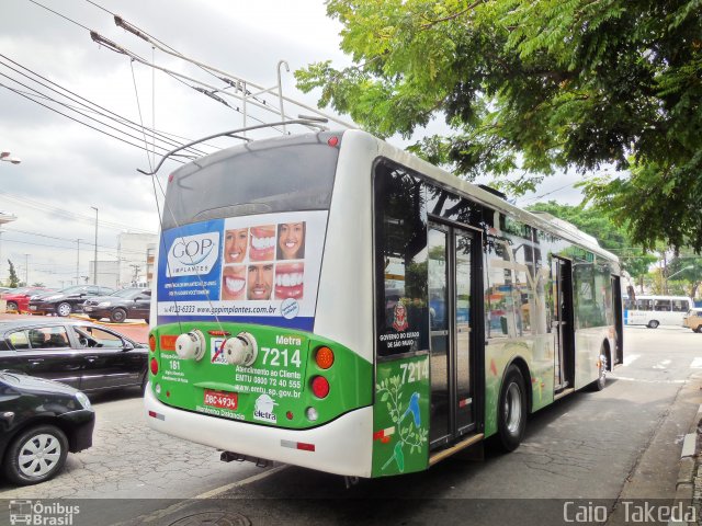 Metra - Sistema Metropolitano de Transporte 7214 na cidade de São Paulo, São Paulo, Brasil, por Caio  Takeda. Número da foto: #3144718.
