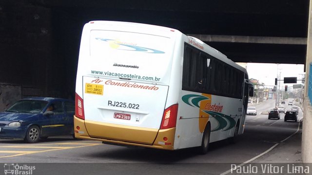 Viação Costeira RJ 225.022 na cidade de Rio de Janeiro, Rio de Janeiro, Brasil, por Paulo Vitor Lima. Número da foto: #3145169.