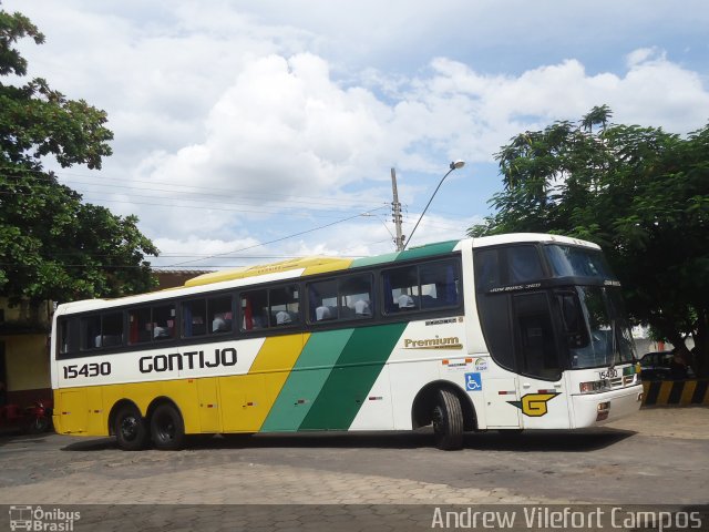 Empresa Gontijo de Transportes 15430 na cidade de Pirapora, Minas Gerais, Brasil, por Andrew Campos. ID da foto: 3146606.